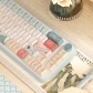 Dreaming Back to Dunhuang 104+34 / 54 Cherry Profile Keycap Set Cherry MX PBT Dye-subbed for Mechanical Gaming Keyboard